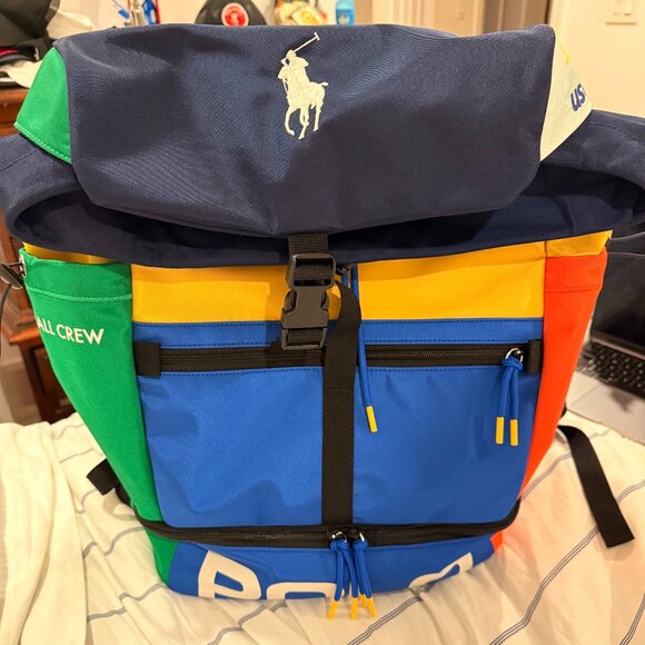 US Open 2025 Polo by Ralph Lauren Ball Person Backpack - Picture 1 of 5